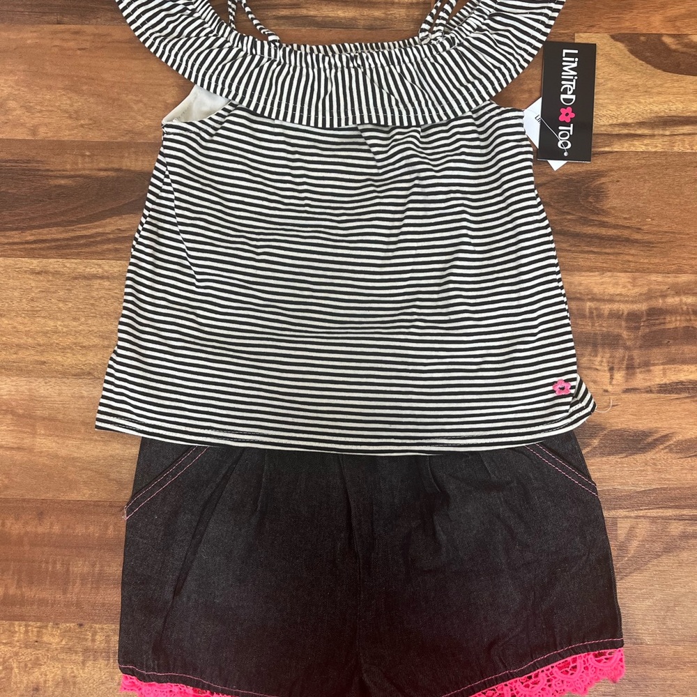Girls romper size 12 brand Limited Too NWT.